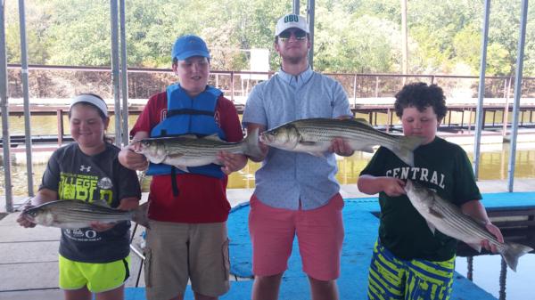 Lake Texoma Sand Bass and Striper